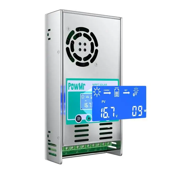 Powmr Factory Direttamente Mppt 60A Controller Solare 12V/24V/36V/48V Auto Con Max Pv Input 160V Per Sistema