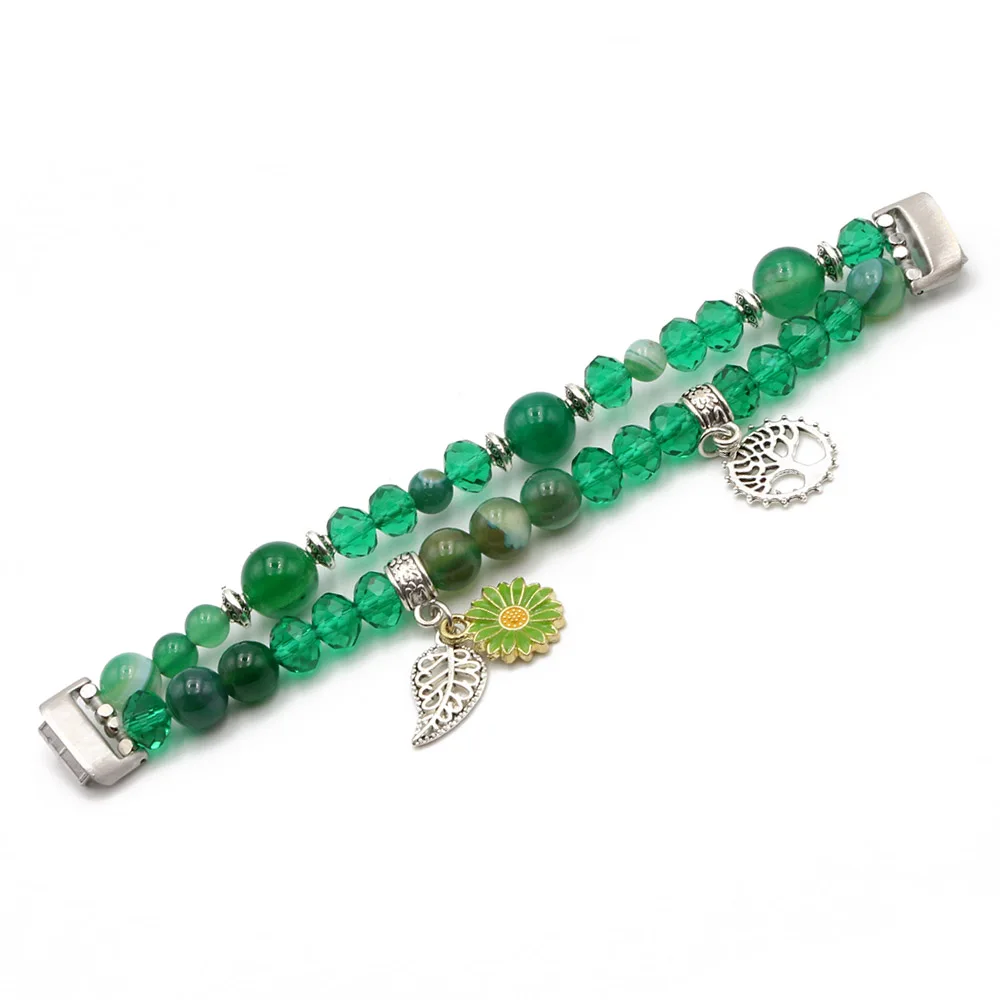 Elegant Handmade Crystal Bead Bracelet - Dressy Jewelry Wristband Replacement