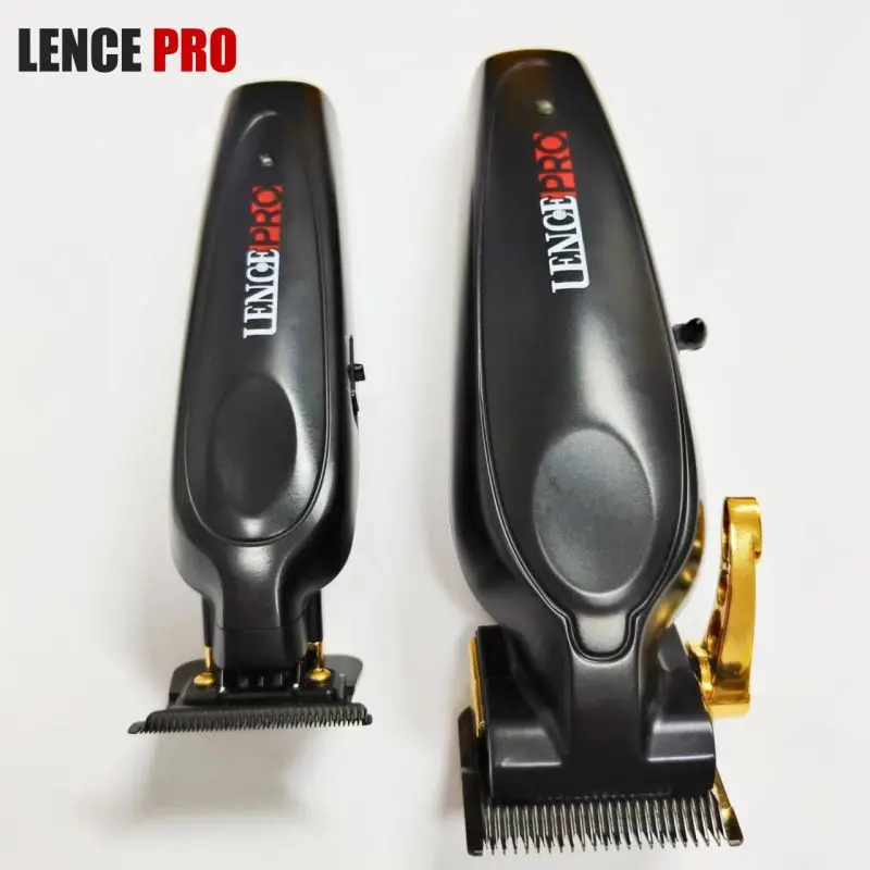 

Men's Barbershop Special Electric Hair Clipper Full Metal Body Brushless Motor 7200RPM DLC Blade Oil Head Trimmer 2pcs with Gift
