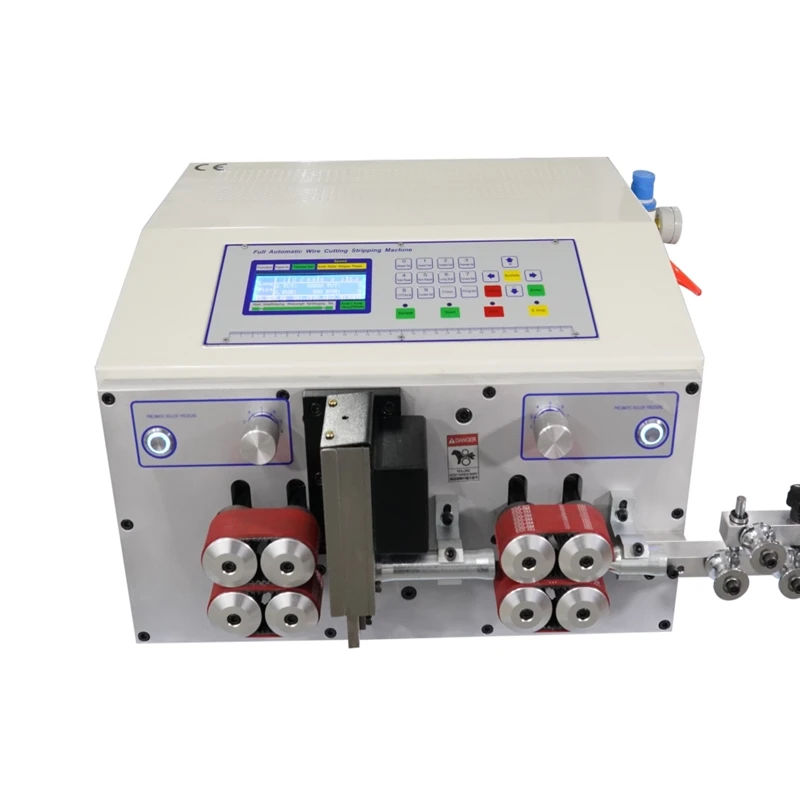 

SWT508MAX2 8 Wheels Drive Peeling Stripping Cutting Machine For Computer Automatic Wire Strip Stripping Machine 1-70mm2 AWG28