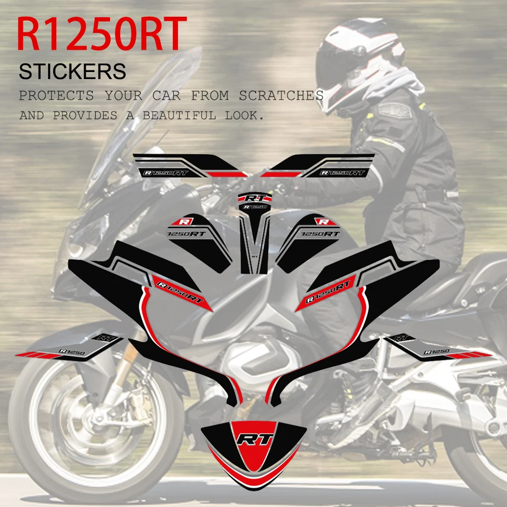 

R1250RT Accessories Tank pad For BMW R 1250RT R1250 RT Motorcycle Stickers Anti-slip Full Set Of Decals Paint Protection