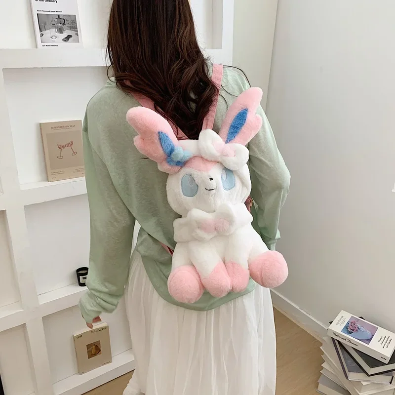 รูปสินค้า กระเป๋าเป้ตุ๊กตาการ์ตูนน่ารัก สำหรับนักเรียนและเดินทาง