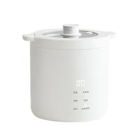 Cuisinière à riz électrique miniature 1,2 L 220 V pour la maison, avec revêtement en céramique/acier non revêtu disponible, multicuiseur de cuisine 2