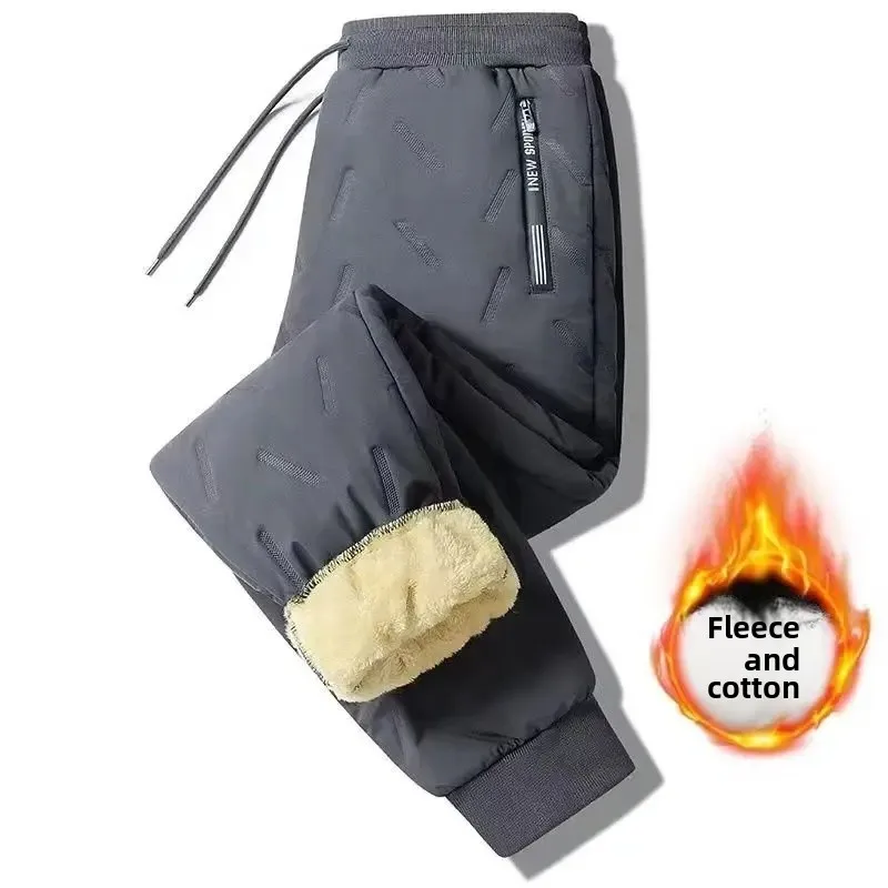 Gray ankle-tied pants