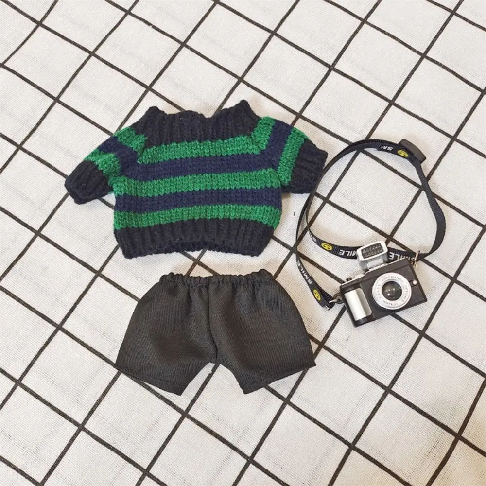 Fashion Doll Clothes Hoodies High Quality Mini Toys Accessories Doll Shorts Multistyles T-shirt Suit 20cm Cotton Doll