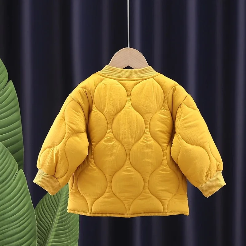 Kids Solid Cotton Jacket 4