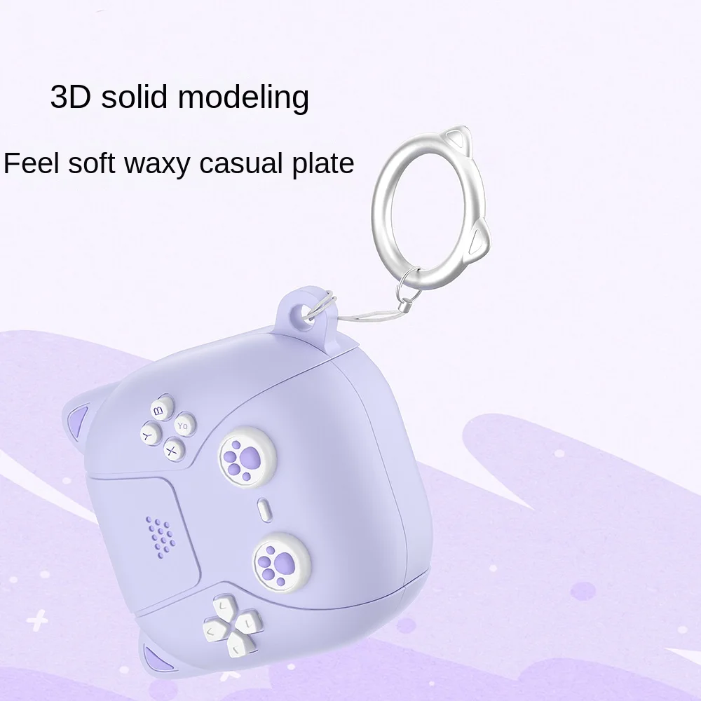 3D Cartoon Game Console Styled Earbud Protective Case