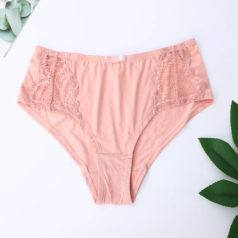 

Sexy Women Panties Female Underpants Panties Solid Color Women Lace for Women Briefs Underwear Mid waist Pantys Lingerie 1PC