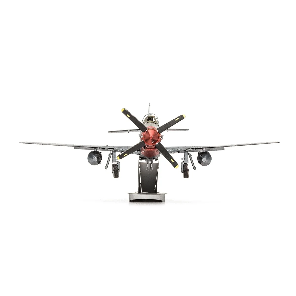 P-51D 3D Metal Puzzle model kits DIY Laser Cut Puzzles Jigsaw Toy 5