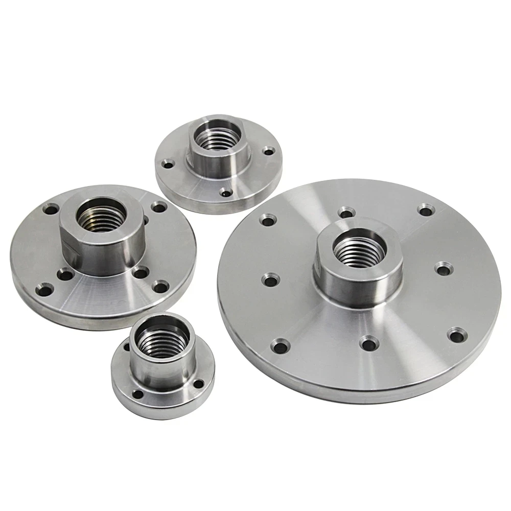 Wood Lathe Face Plate for M33 M18 Threaded 2" 3" Flange Woodworking Turning Machine Chuck
