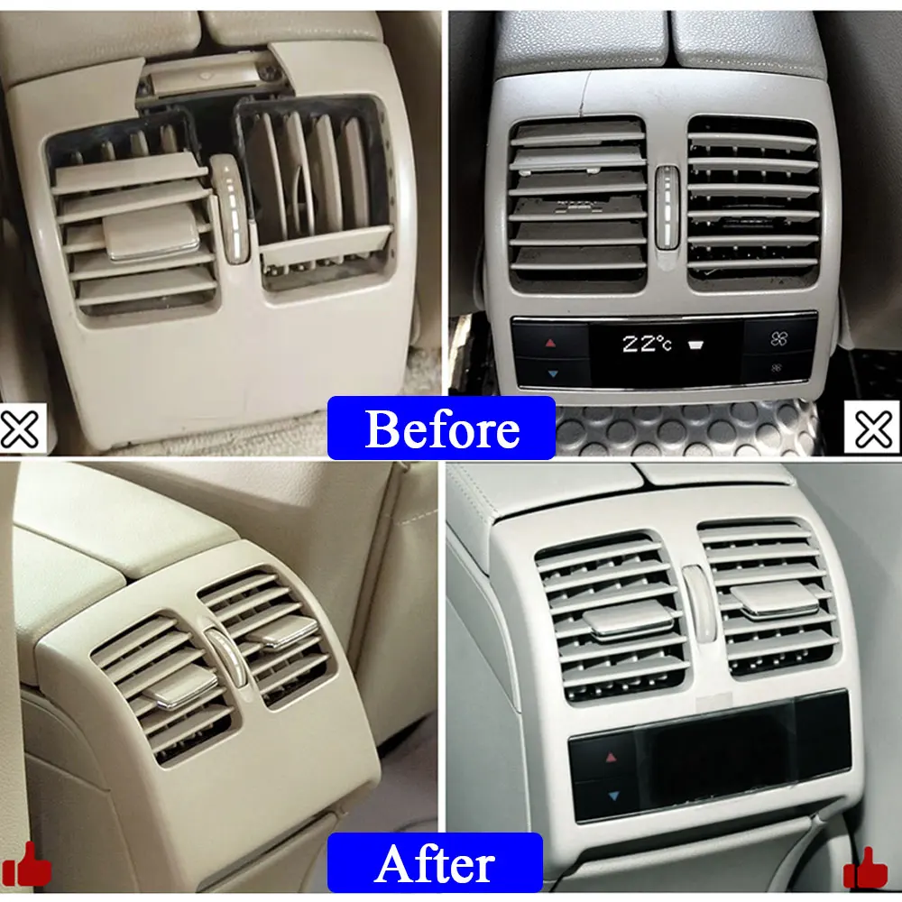Auto Posteriore Aria Condizionata AC Vent assemblaggio Completo Per Mercedes Benz Classe CE Coupé W204 W207 C180 C200 C220 C260 C300 - Image 3
