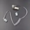 Kids Agent Earpiece Agent Earpiece Stretch Coil Metal Clip Secret Service Cosplay Costume Prop Adults Kids Security Guard Earbud 4
