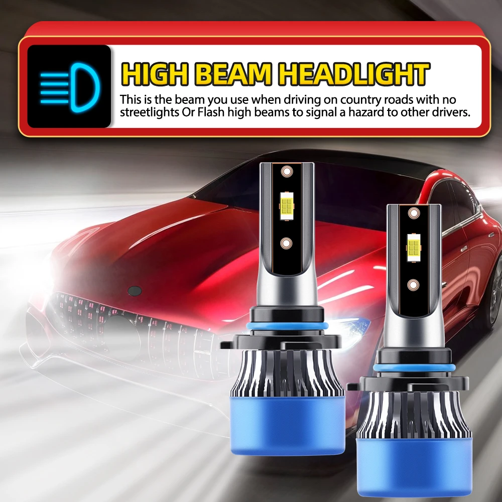 LED 헤드라이트 9006 9005 자동차 조명, 자동차 9145 램프, 쉐보레 실베라도 1500 2003 2004 2005 2006, 150W, 6 개