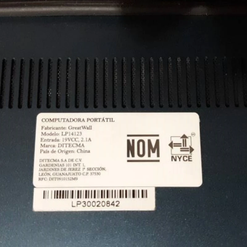 Bateria para Onn Surf Utl47661332s 5072300p Y1333w Wu133w K1412w 100002434 100003497 Apto para Lenovo m1 Greatwall Ditecma Lp14123 - Imagem 4