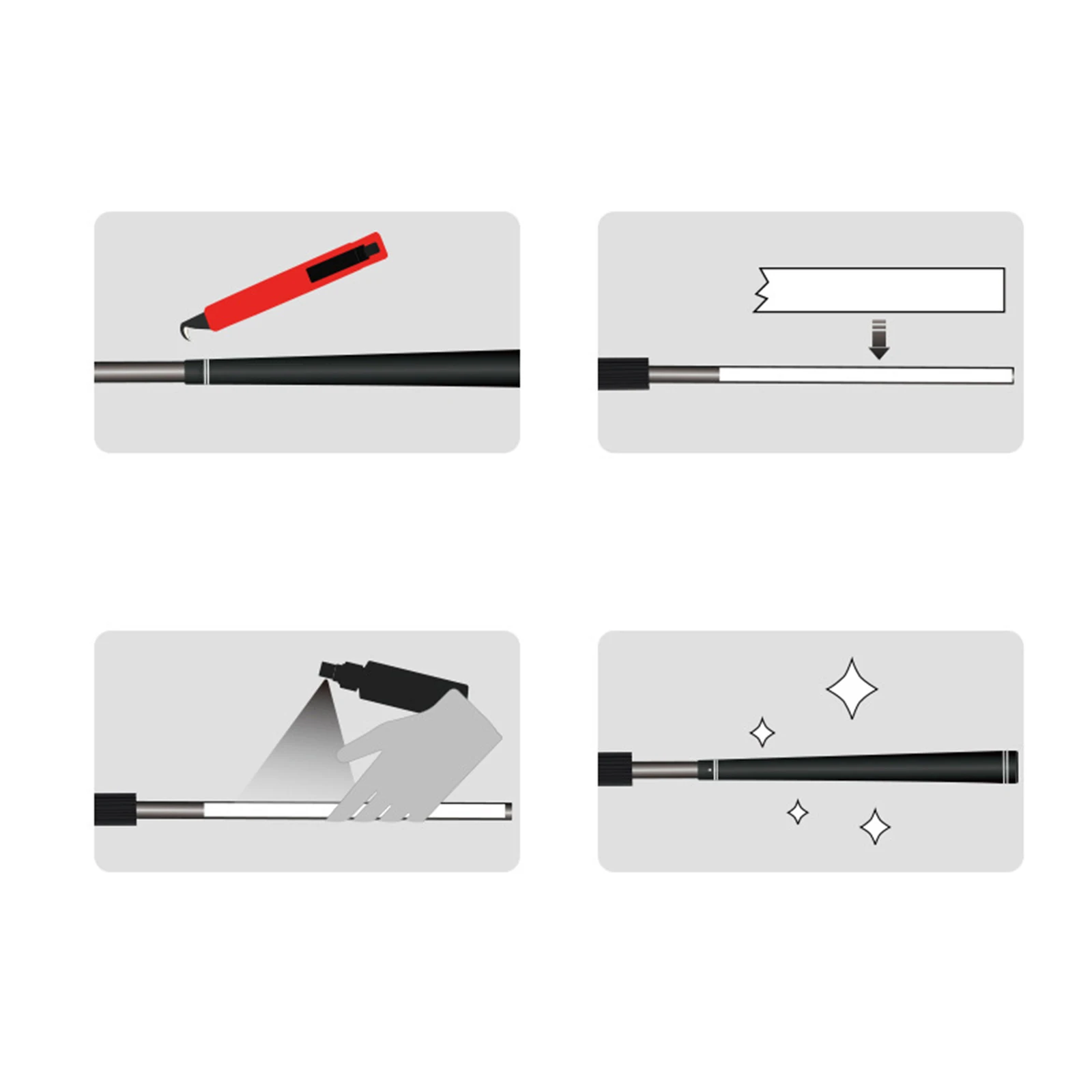 Golf Club Grip Kit Professional Spray Solvent Tape Strips Vise Clamp Fixtures Regripping Cover Removal Repair Tool Replacement 5