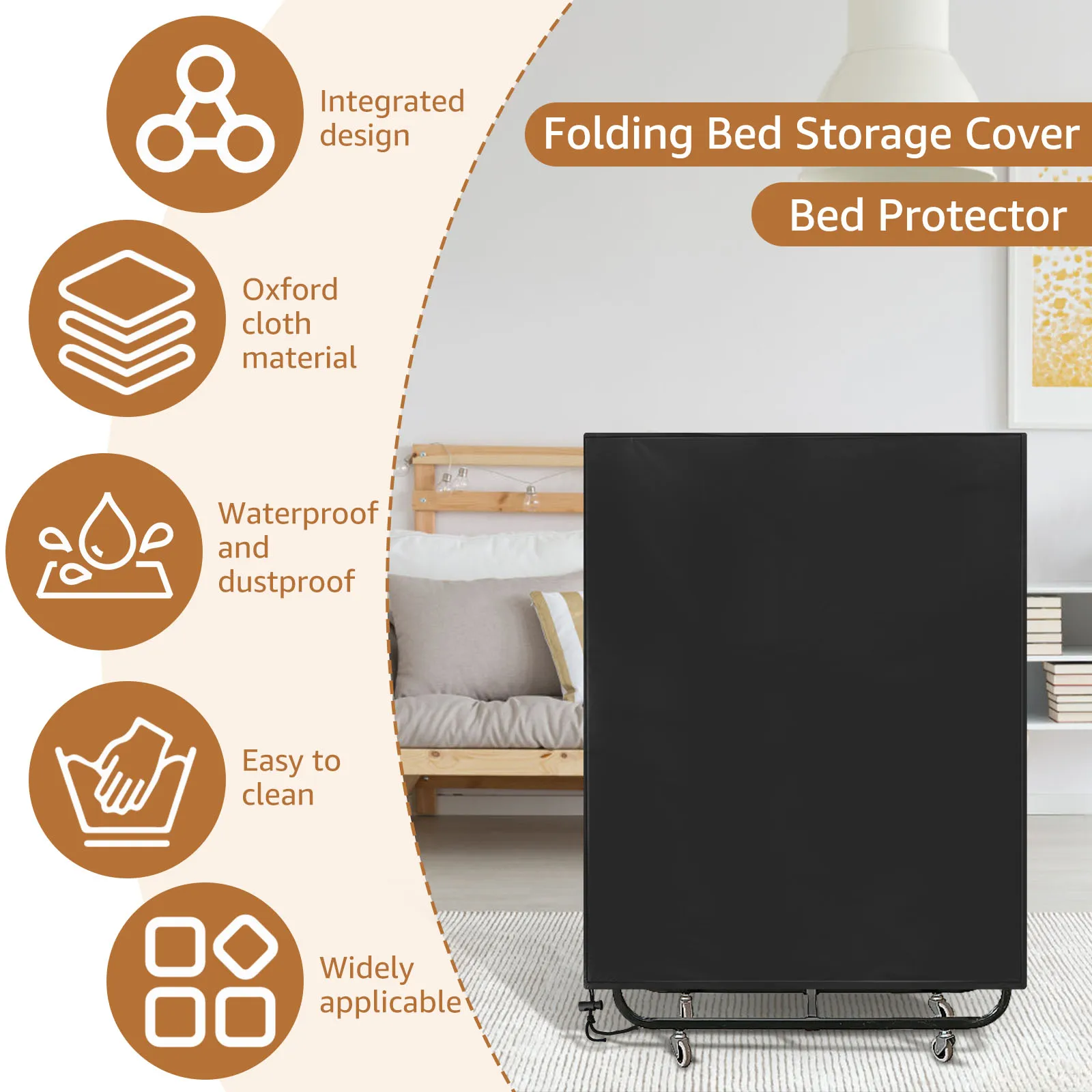 Waterproof Oxford Cloth Folding Reclining Chair Cover