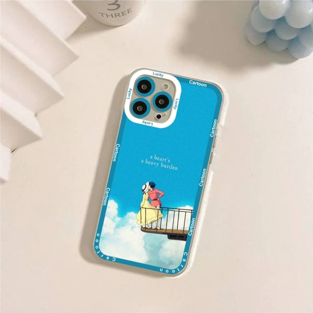 Howl's Moving Castle Miyazaki Hayao Phone Case For iPhone 12 11 13