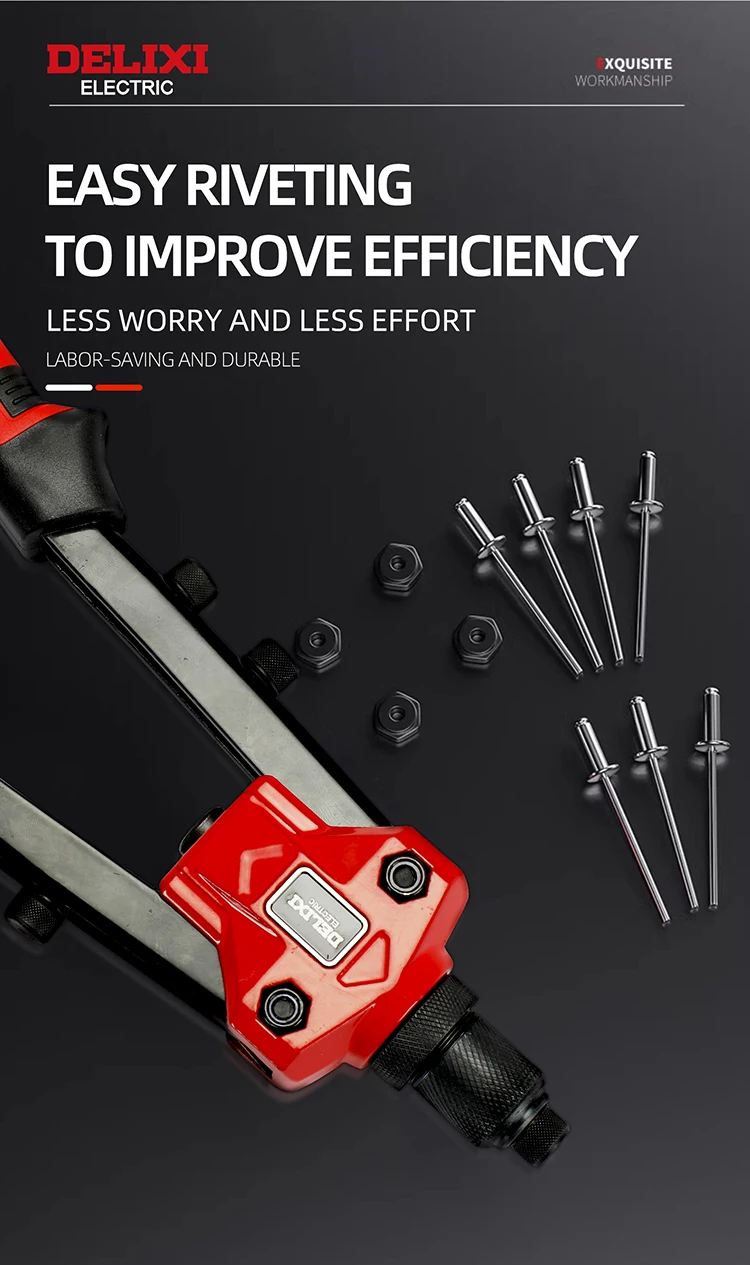 DELIXI ELECTRIC Rivet Gun Image 6