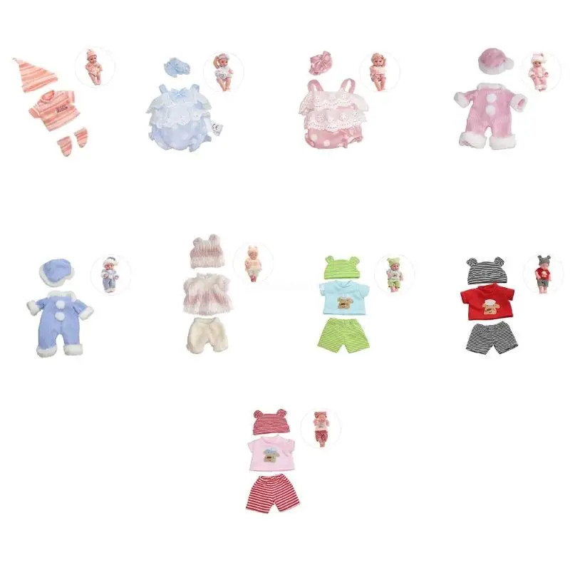 

11.8in Realistic Sweet Clothing for Doll Clothes Dresses Up Costume Dropship