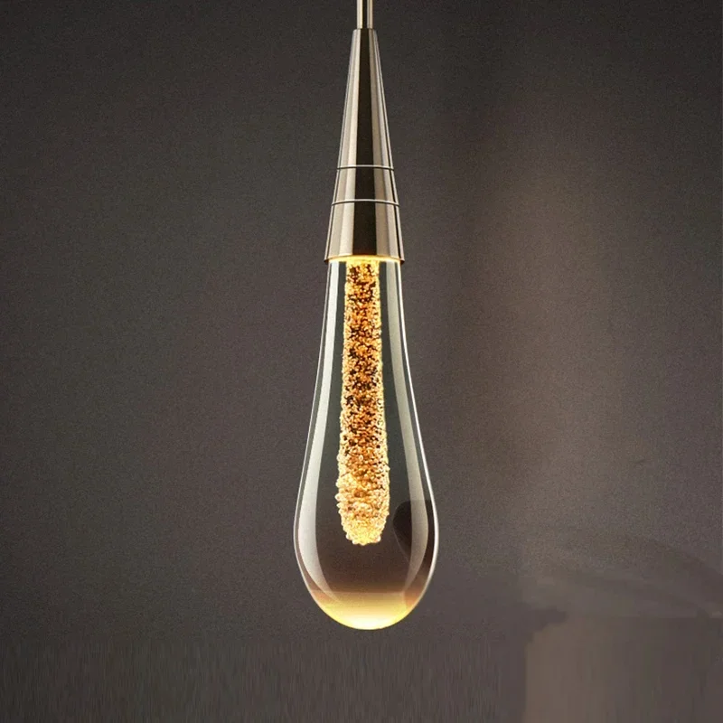 Modern Led crystal chandelier for villa restaurant living dining room staircase hallway lobby home decor