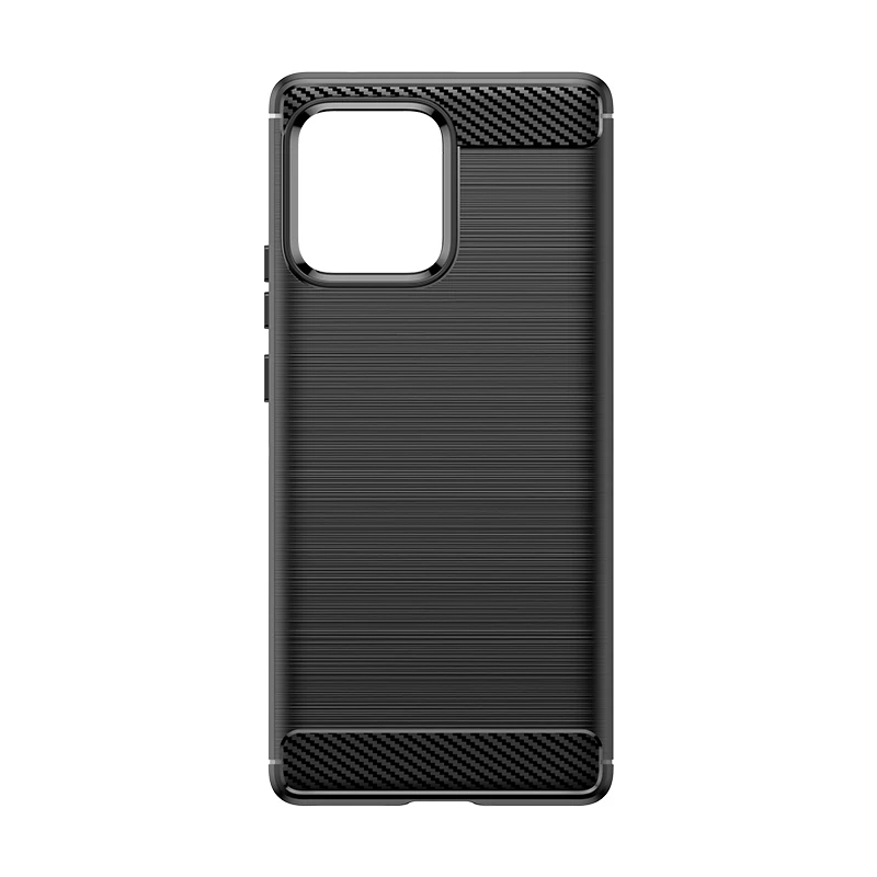 Kwmobile Funda De Madera Real Compatible Con Motorola Edge 30 Neo - Cubierta De Madera Dura Con Parachoques De TPU - Marrón Oscuro