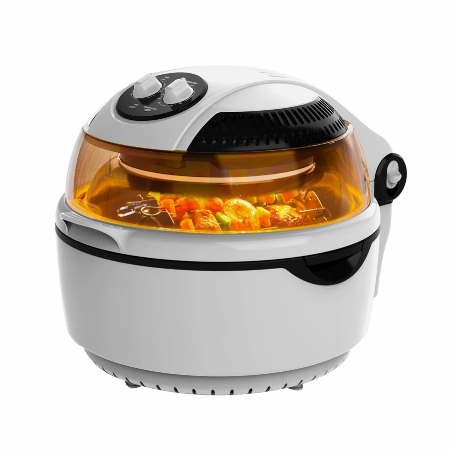 10L high power hot air fryer digital   oven geek chef gto23pb 7 in 1 air fryer oven 1700w power 6 slice 24 5qt air fryer toaster oven combo 3 rack positions