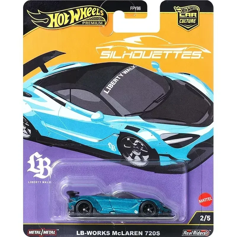 Hot Wheels Cars SILHOUETTES LB-ER34 SUPER SILHOUETTE NISSAN SKYLINE RWB PORSCHE 930 Diecast Vehicle Model Cars Toys Boys Gift
