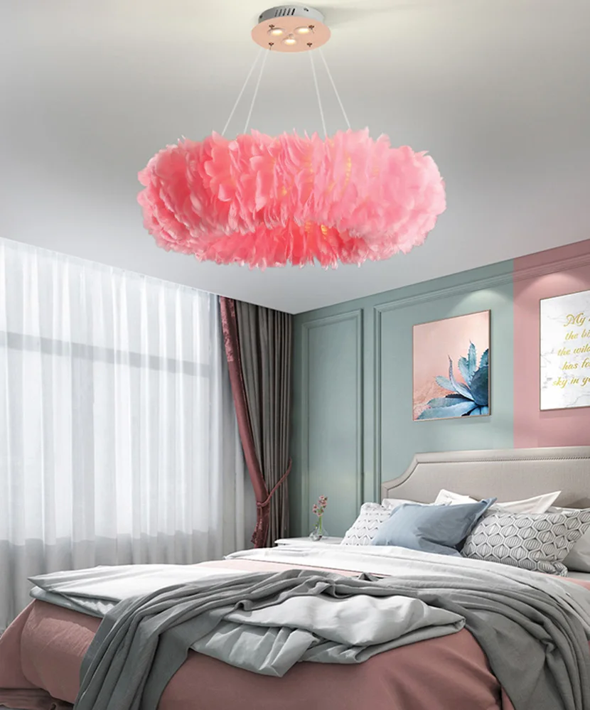 Nordic Goose Feather LED Chandelier - Image 19