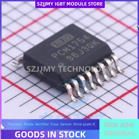

50 шт./партия, микроконтроллер PCM1754DBQR PCM1754 SSOP16