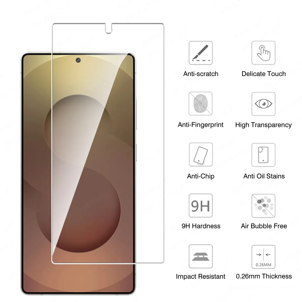 Premium Tempered Glass Screen Protector, Ultra-Clear HD Protective Film (1-5 Pack)