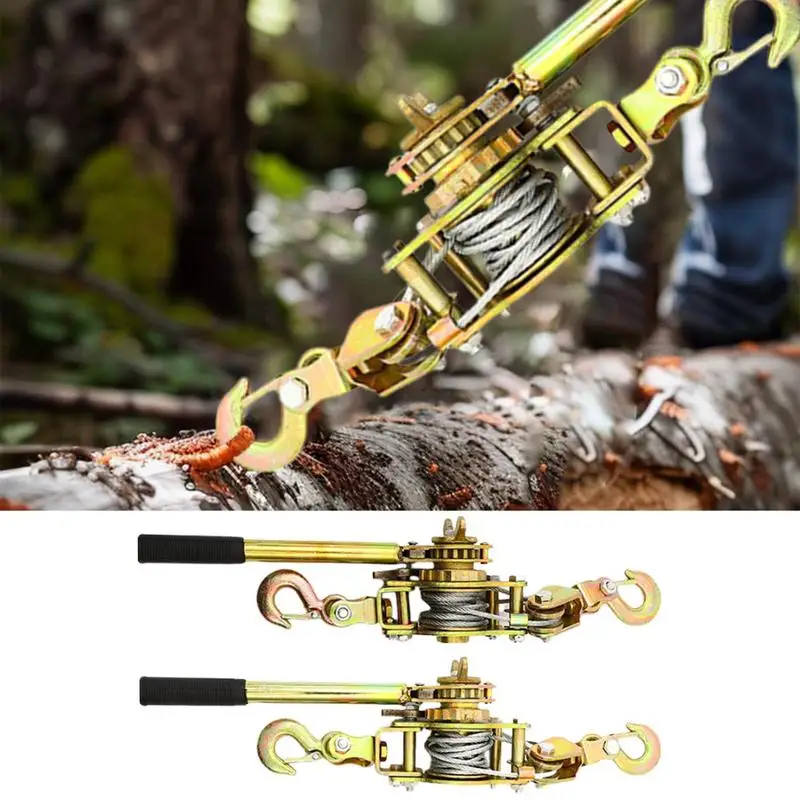 

Manual Tensioner Rope Tightener Ratchet Pulley With Reinforced Gears For Farm Fence Automotive Machinery Wire Ratchet Tensioner