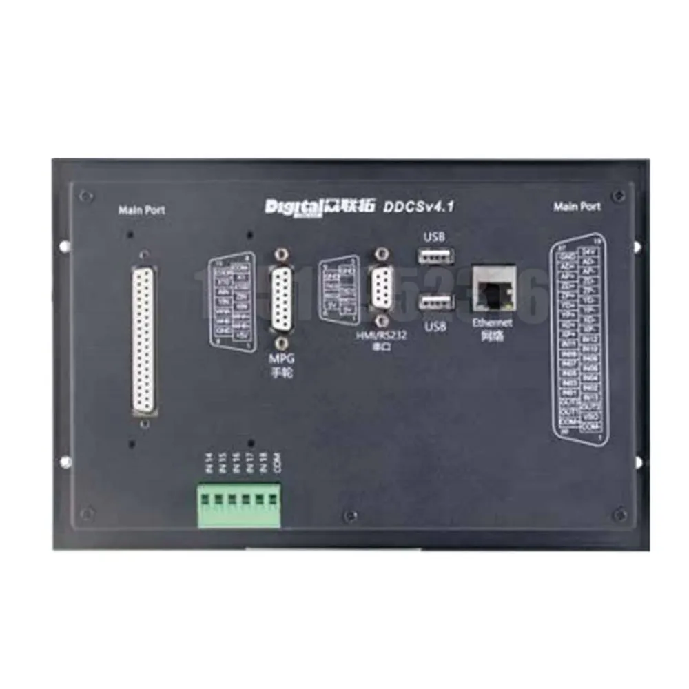 새로운 Ddcsv4.1 3 축/4 축 Cnc 오프라인 컨트롤러 조각 기계 제어 시스템 + 핸드 휠 Mpg 75w24vdc, Ddcsv3.1 대체