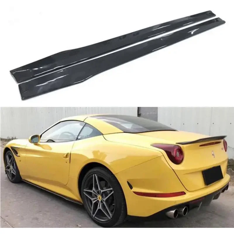 

Боковые панели для Ferrari California 2015, 2016, 2017, 2018, 2019, комплект юбки, чехол для губ из углеродного волокна
