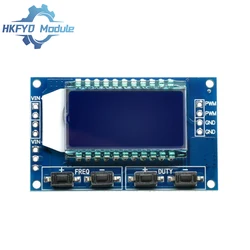 Adjustable PWM Signal Generator Module with LCD Display, 1Hz to 150kHz Frequency Range & Duty Cycle Control, TTL Output, 5V Power Supply (1pcs)
