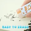 6 pcs Cute Kid Animal Erasers Fun Desk Pets Jelly Eraser for Students Kawaii Stationery School Supplies Prize Gifts Party Favors 4