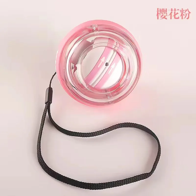 Self-Starting Colorful Lights Fitness Wrist Ball Arm Muscle Training Exercise Portable Grip Ball Fitness Arm Wrist Trainer