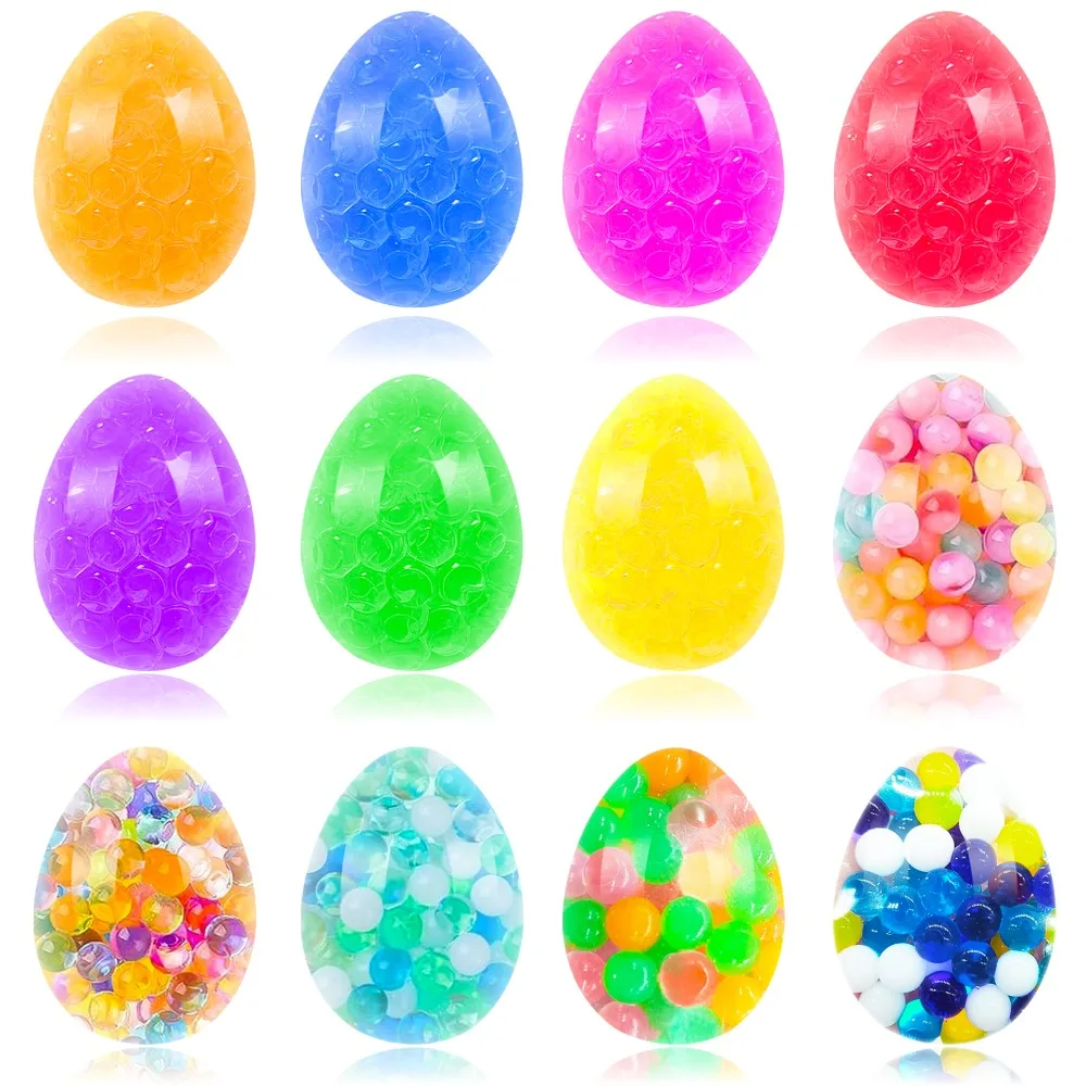 10–30 Stück, 3,5 x 4 cm, lustige, zerquetschbare Ostereier, für Osterpartys, Karneval, Geburtstag, Hochzeit, Schule, Geschenk, Erinnerungsgeschenk, Taschenfüller, Körbe – Detail 6