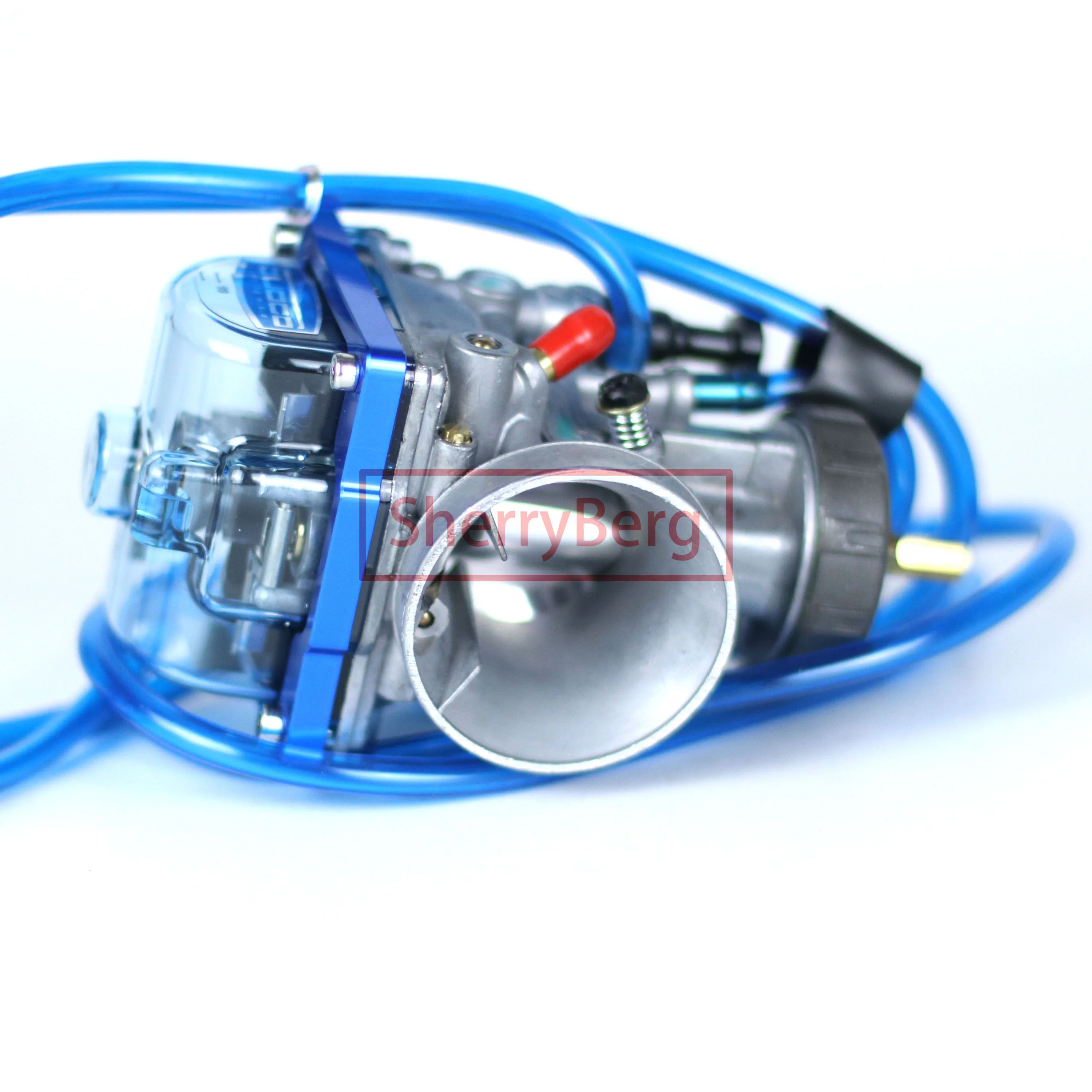 Sherryberg Carburatore Trasparente Fondo Carb 40Mm Pwk Carby Sostituire Per Keihinfor Honda Cr500 Cr 500 Cr500R Kx500 Lt500 40Pwk