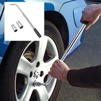 Travel Emergency Breakdown Wrench Set,Extendable Wheel Socket Tyre, Universal Car Lug Wrench Car Wheel Tire Change Tools