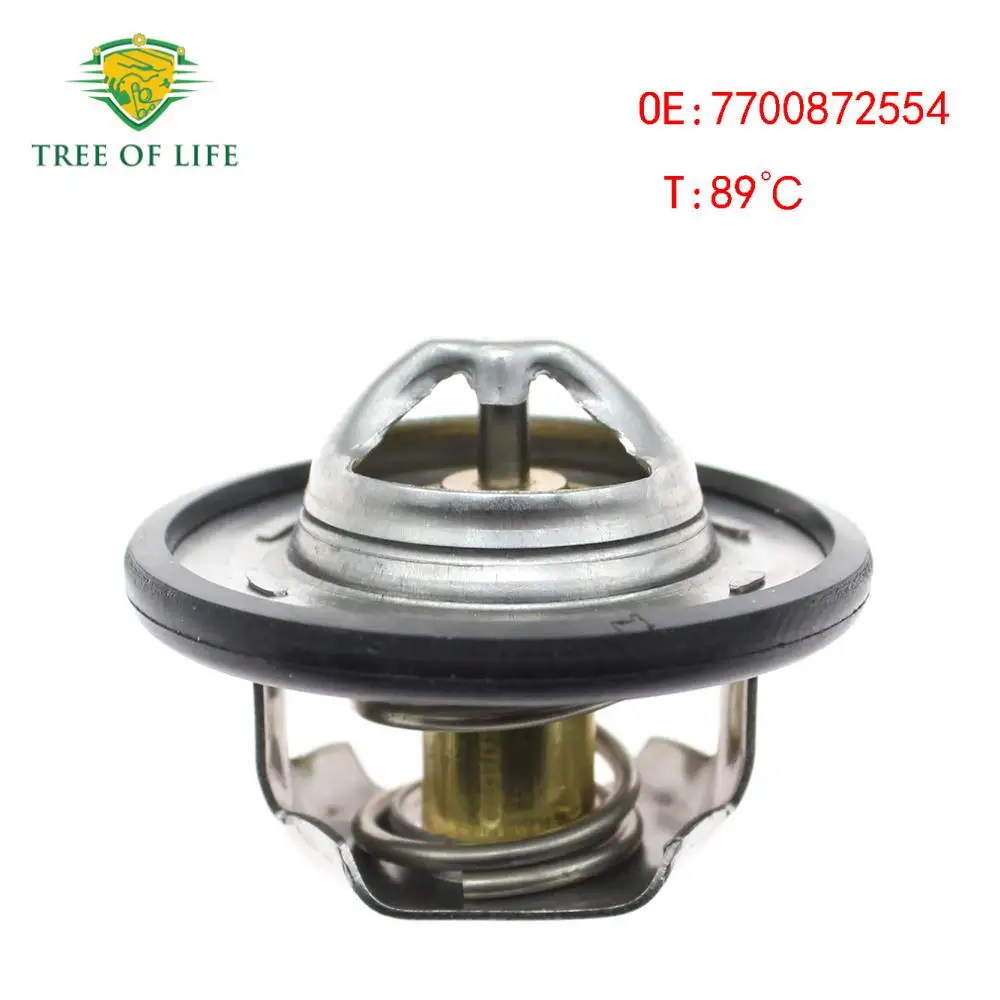 Engine Coolant Thermostat Genuine No.: 7700872554 For Renault Megane Clio Kangoo Laguna Scenic 1.4 1.6 16V 8200772985 93198345,engine coolant thermostat