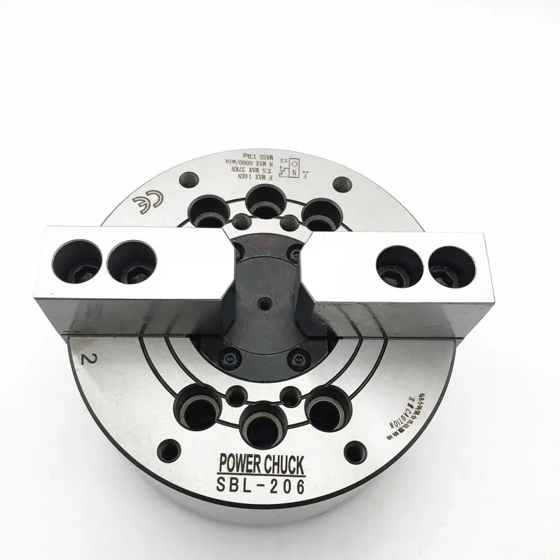 

Taiwan Standard Hollow Two Jaw Hydraulic Chuck, Hydraulic Chuck, Power Chuck 5681012 Inch Full Steel Body Chuck