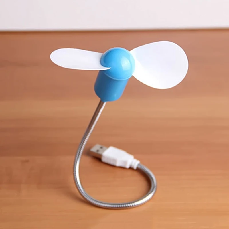 Mini Fan Serpentine USB 30cm Portable Flexible Desktop Laptop Computer