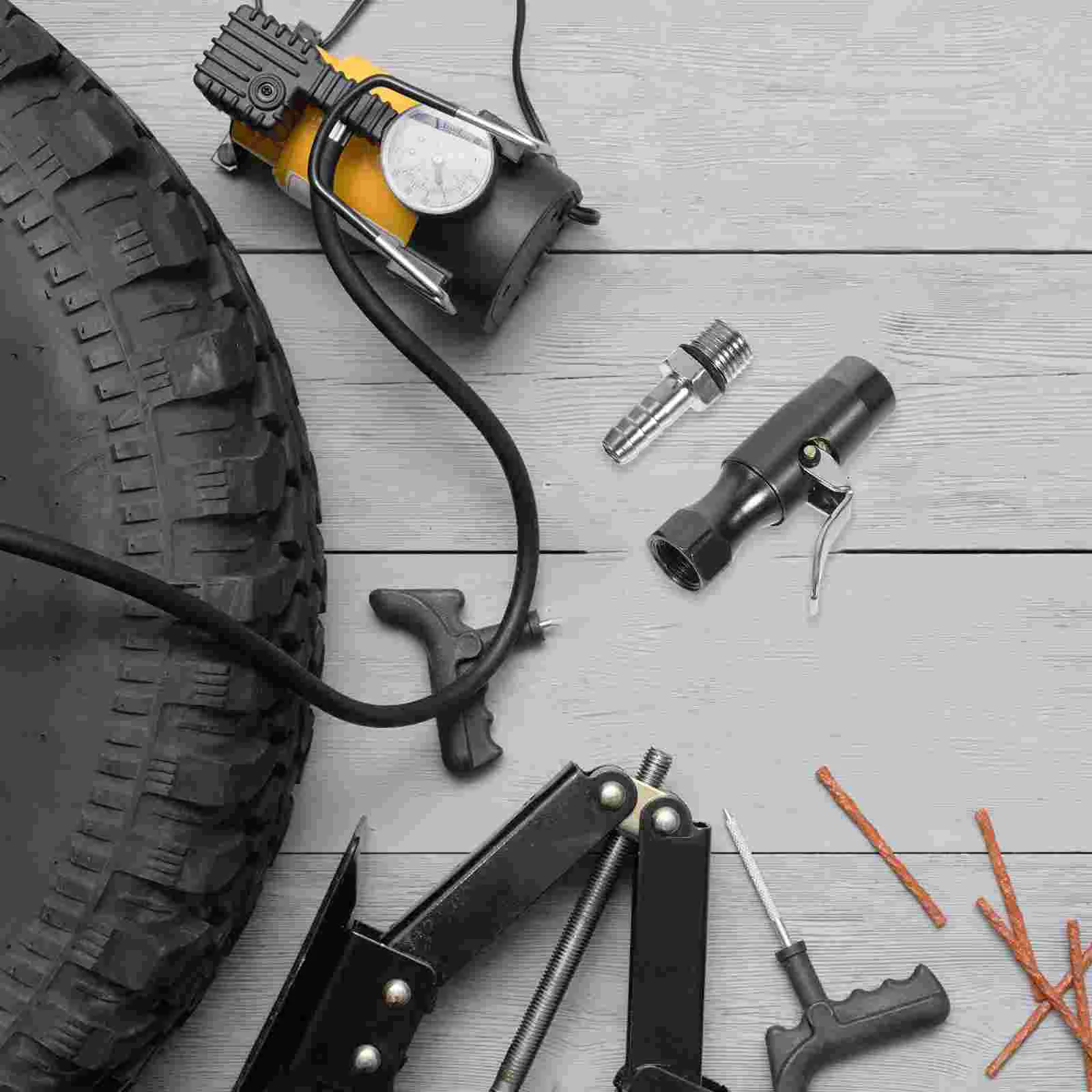 

Tire Inflation Chuck Air Compressor for Tires Inflate Locking Attachments Inflatable Mouth