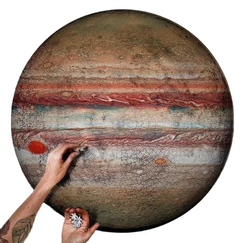 Jupiter Jigsaw Puzzle 1000 Pieces Horoscope Space Traveller Stress Relief Flat Puzzles Paper Toys Christmas Gifts for Adult