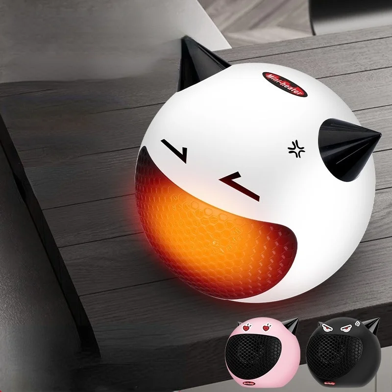 

2021 New Little Devil Office Household Small Mini Speed Heater Heater Practical Overheating Protection Heater
