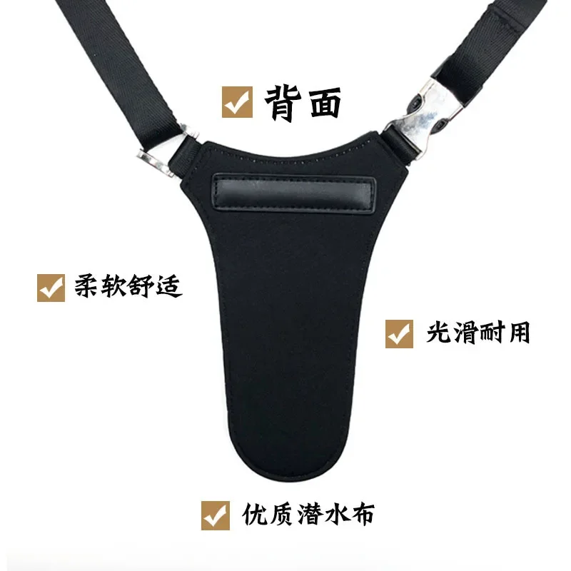 Real Leather Barber Hair Scissor Triangle Hairdressing Holster Pouch Holder