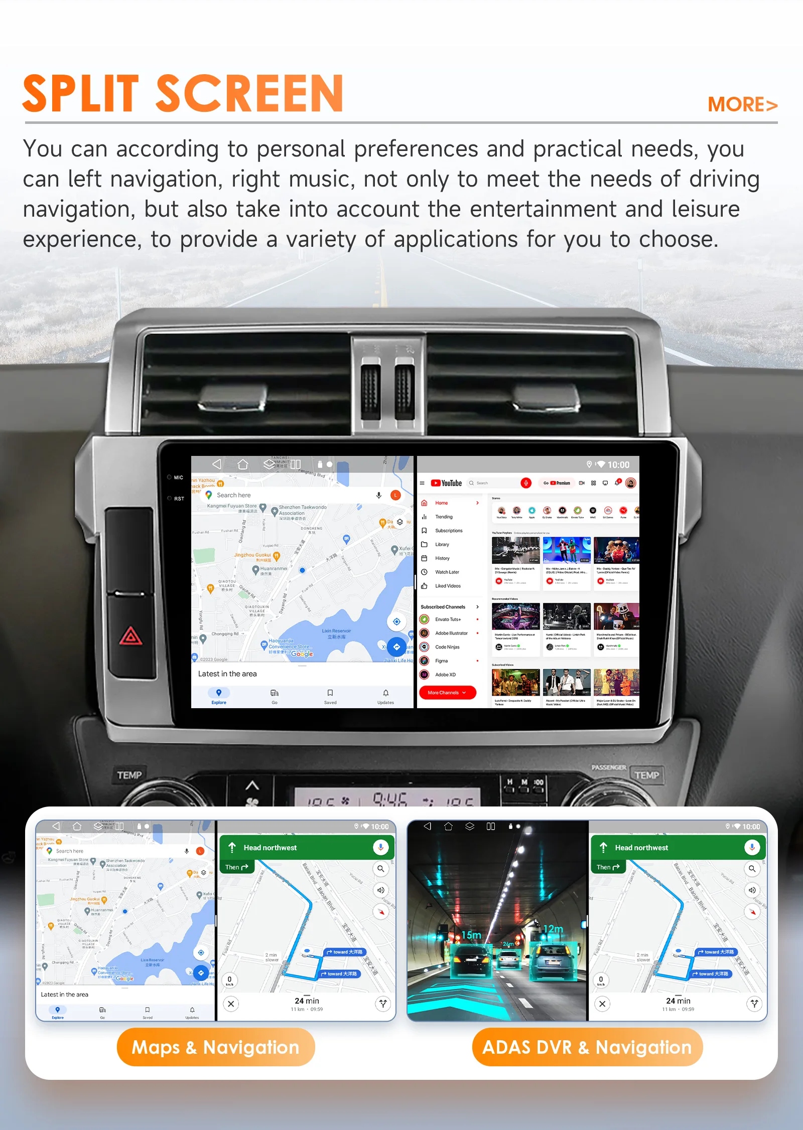 2Din 360-Kamera Android 14 Autoradio für Toyota Land Cruiser Prado 150 2013-2017 Auto-Multimedia-Videoplayer GPS Stereo CarPlay – Detail 39