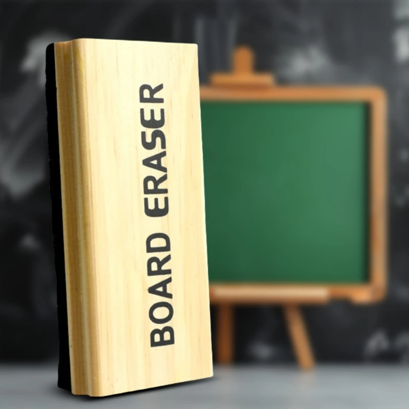 3Pcs Chalkboard Erasers Wool Felt Chalkboard Eraser Dustless Blackboard Cleaner for Blackboard Office School Classroom