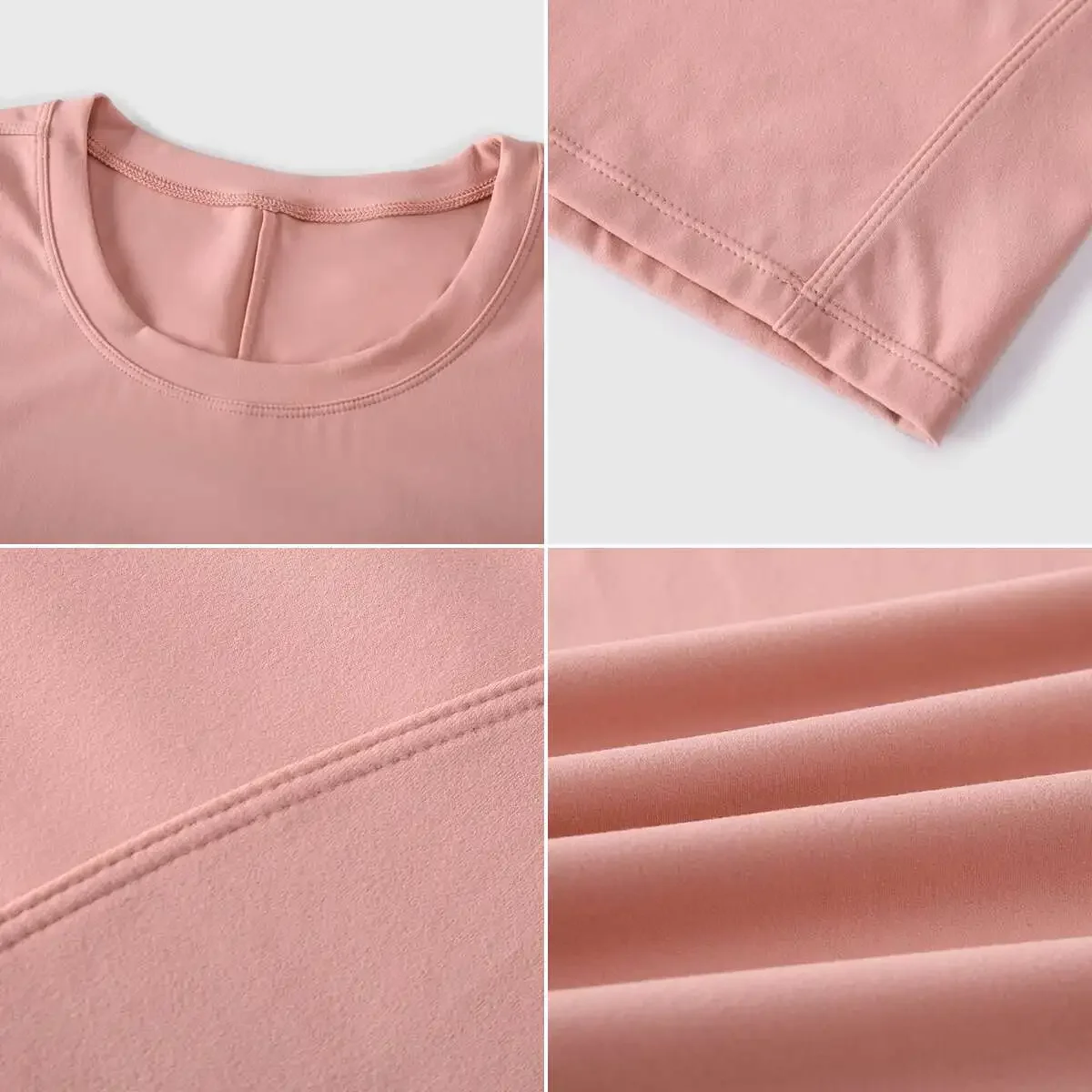 Nepoagym ORBIT Long Sleeve Lightweight Women Workout Tops Loose Fit Yoga Top Basic Brushed Sports Shirt