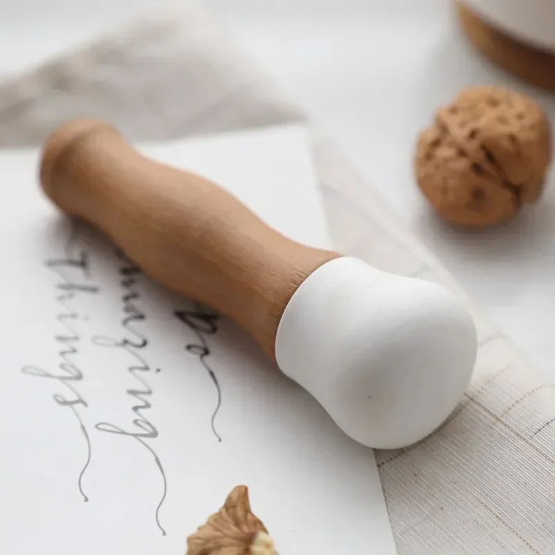 Household ceramic pepper grinder pepper masher grinder food mortar and pestle